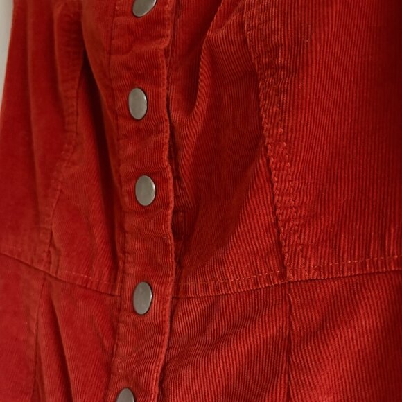 Urban Outfitters Corduroy A-Line Mini Dress - Picture 2 of 4